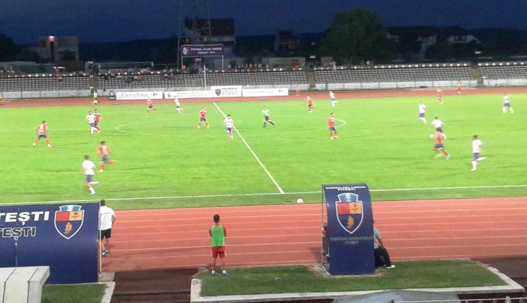 Chindia Târgoviște a cedat cu FC Argeș  în ultimul amical după ce a condus