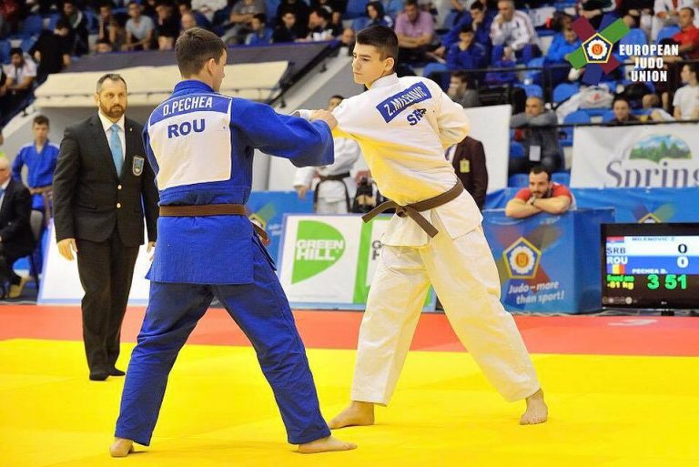 Judo | Dănuț Pechea a reprezentat România la Campionatul European pentru cadeți