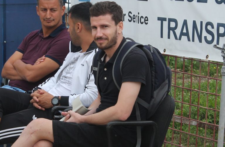 FOTO EXCLUSIV | Cum arăta piciorul lui Cornel Dinu, fundaşul Chindiei, imediat după operaţie