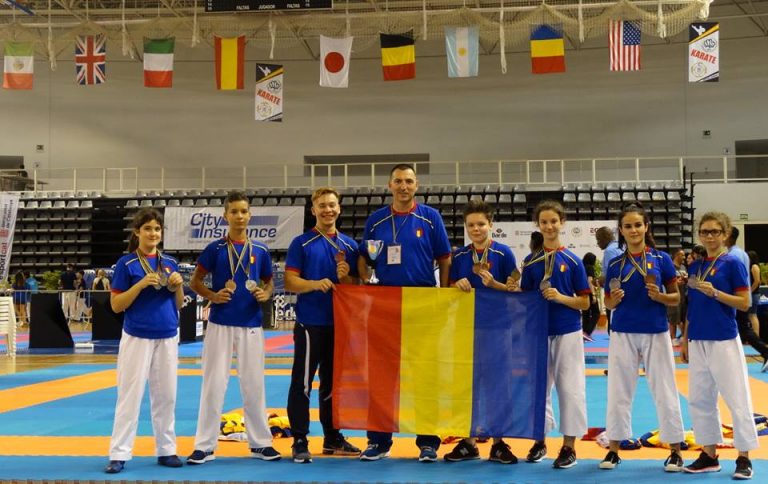 Cu fruntea sus în Spania! Karateka de la CS Petrom Flacăra Moreni, de 11 ori pe podium la Barcelona