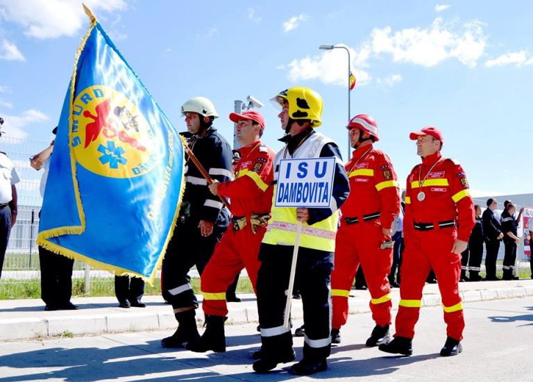 Echipaj dâmbovițean ISU la Competiția Mondială de Descarcerare și Prim Ajutor Calificat