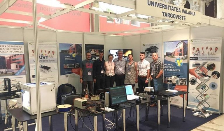Universitatea “Valahia” Târgoviște are roboticieni valoroși. Premii la International Electric & Automation Show