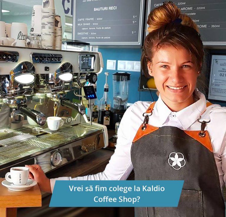 PLOIEŞTI: Vrei un job bun în coffee shop? Kaldio angajează! Salariu de până la 2500 lei net/lună