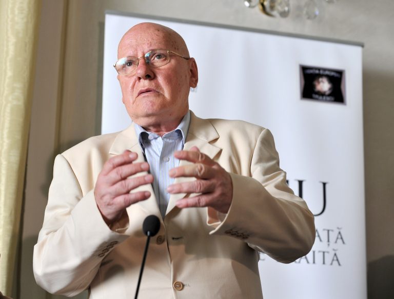 Academicianul Răzvan Theodorescu, azi, la Târgoviște