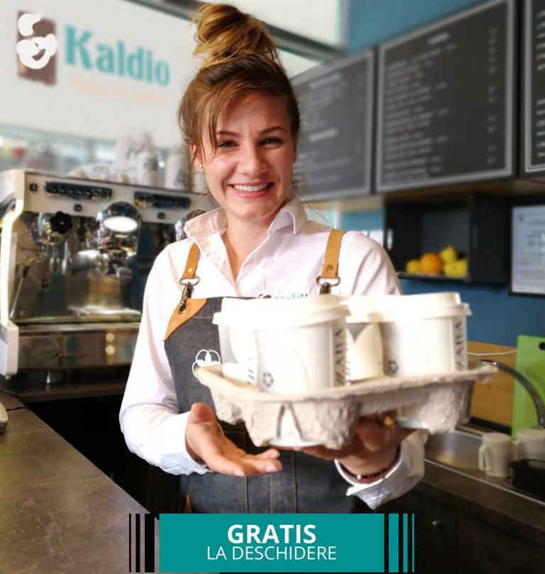 PLOIEŞTI: Astăzi bei cafea gratis la Kaldio Coffee Shop. Descarcă voucher-ul