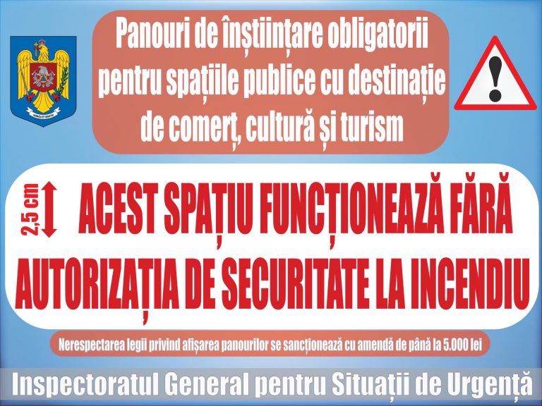 Ce amenzi riscă proprietarii sau beneficiarii clădirilor nemarcate pentru securitatea la incendii