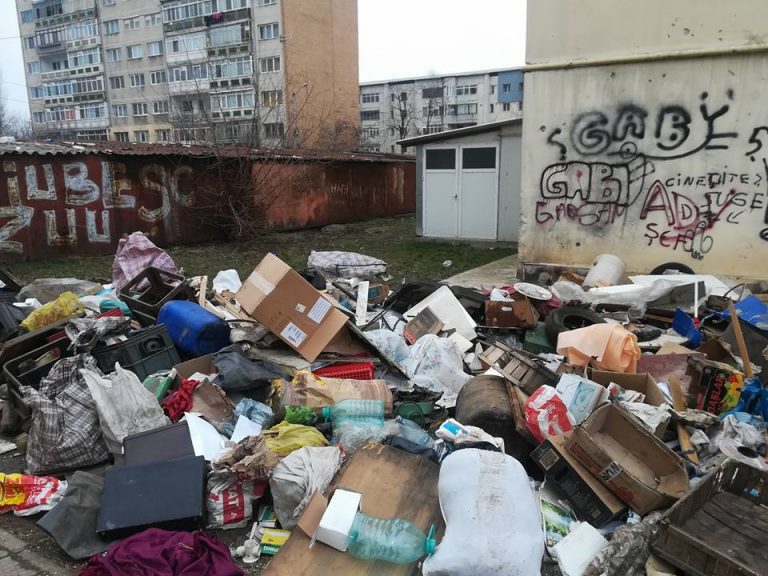 TÂRGOVIŞTE: Garajele dispar, mormanele de gunoi se… înalță | FOTO