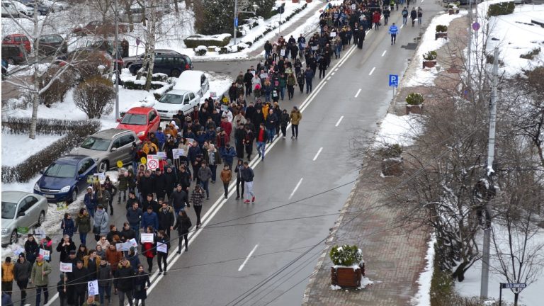 Marșul pentru viață la Târgoviște