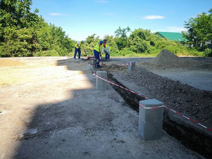 TÂRGOVIŞTE: Se lucrează intens pe strada Gimnaziului, care va reabilitată şi modernizată