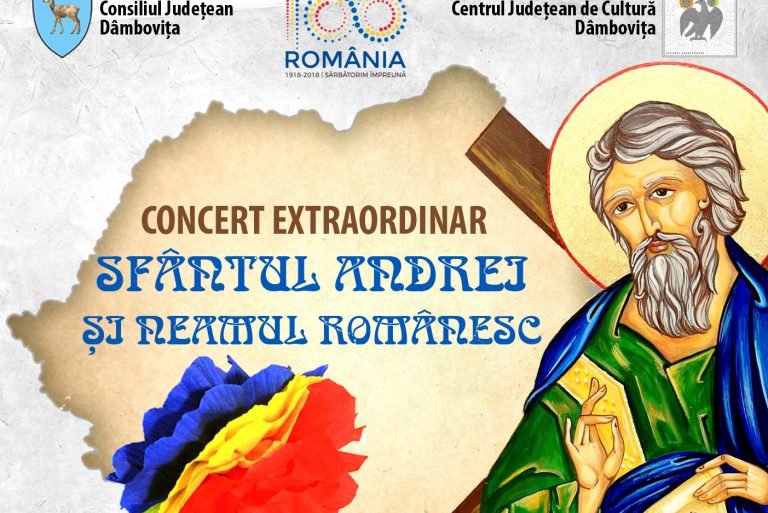 Concert de Sf. Andrei la Târgoviște. Intrarea este liberă