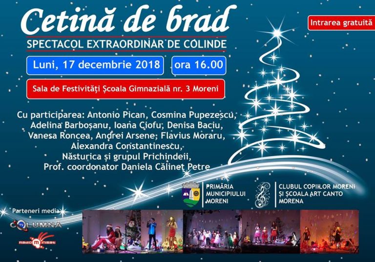 Sărbători magice la Moreni. Ce au pregătit autorităţile