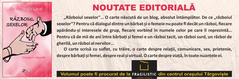 EDITURA ZVEN vă invită la lectură. O carte despre relații, comunicare, sex, prietenie, despre bărbați și femei…