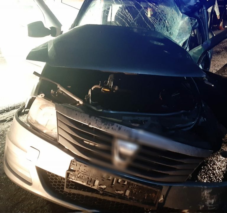 Accident teribil pe DN 1A, în Dâmbovița. A intervenit echipajul de descarcerare