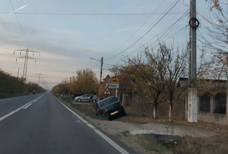 Accident violent la Ilfoveni! Un bucureștean s-a ales cu dosar penal după ce a condus beat