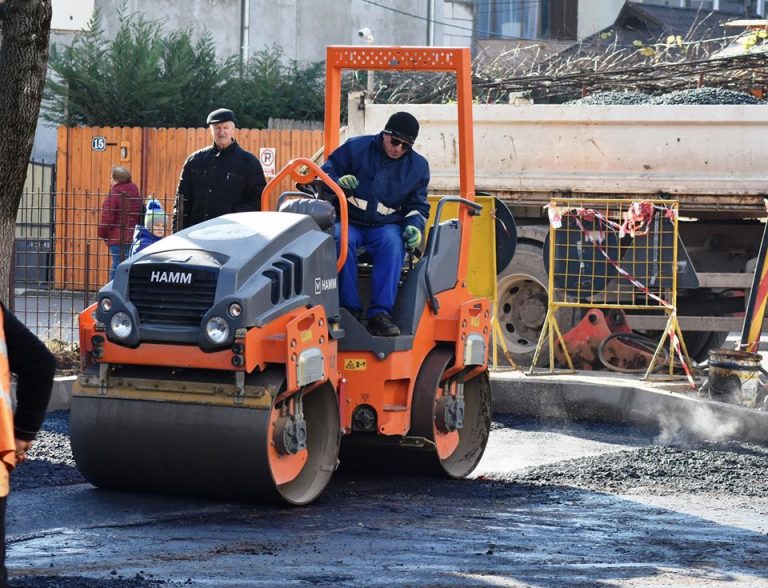 Au început lucrări și pe strada Radu cel Mare de la Târgoviște
