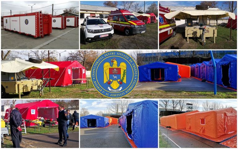 Tehnică de intervenţie nouă și modernă la pompierii dâmbovițeni