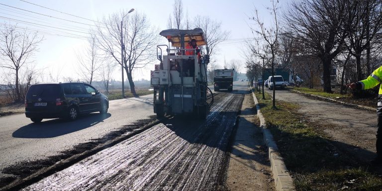 Au (re)debutat lucrările la centura municipiului Târgoviște. La ce se lucrează