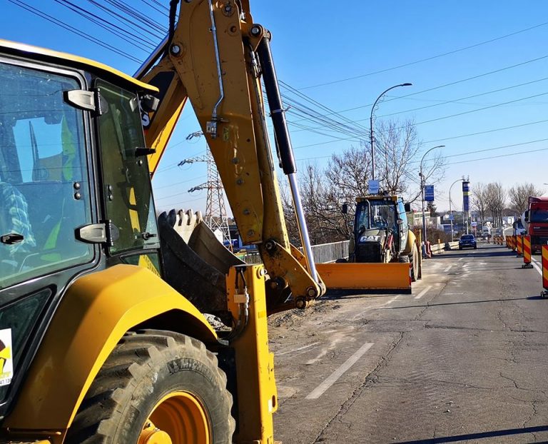 Lucrări de reabilitare și asfaltare a pasajului rutier dintre Târgoviște și Aninoasa