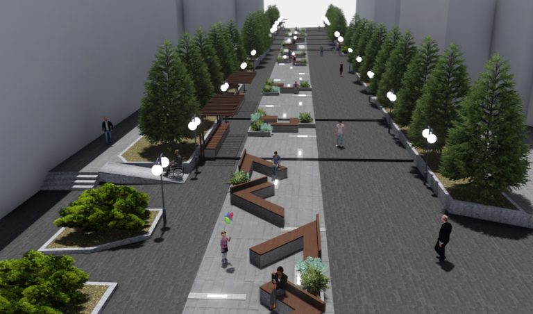 Piața Revoluției din Târgoviște va fi modernizată. A fost semnat contractul de aproape 2 milioane lei