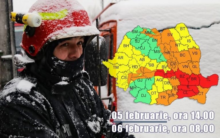 Pompierii au intervenit în zeci de situații de urgență generate de  efectele meteo periculoase. 780 de operatori din Dâmbovița sunt în continuare fără curent