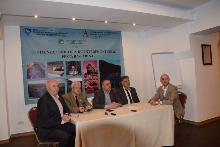 13 februarie 2020 – primul pas înainte de realizarea masterplanulului Stațiunii turistice Padina – Peștera