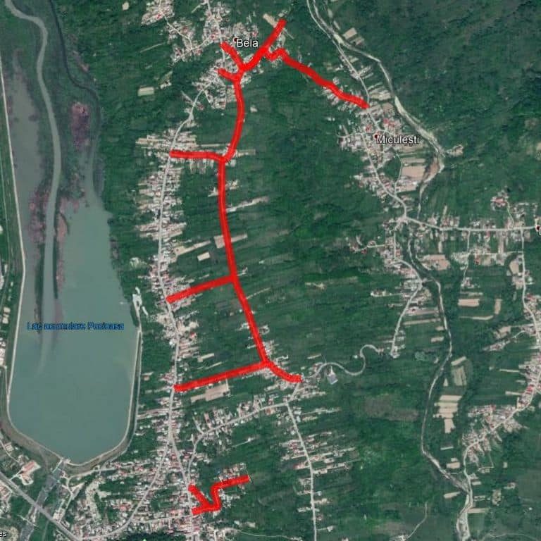 La Pucioasa s-a dat ordinul de începere a lucrărilor pe șase drumuri de interes local