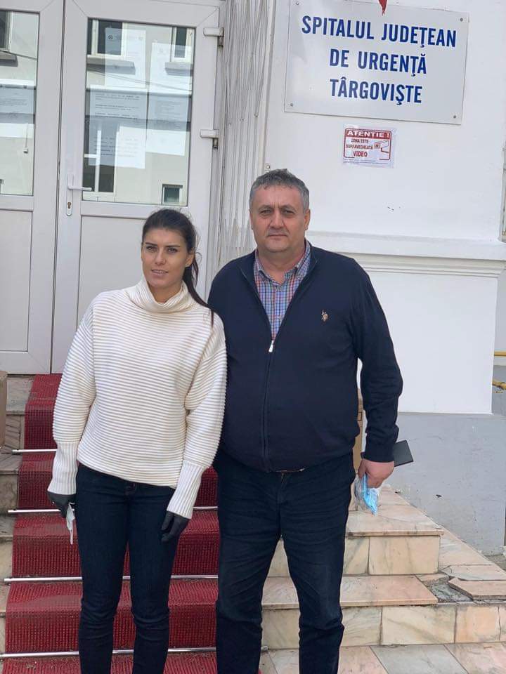 Coronavirus. Tenismena Sorana Cîrstea a donat materiale de protecție Spitalului Județean de Urgență din Târgoviște