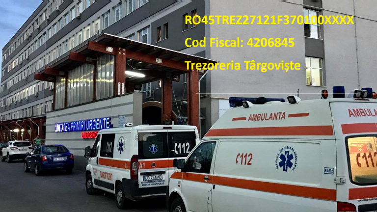 Primarul Târgoviștei a lansat o campanie de strângere de fonduri. Toate sumele vor ajunge la Spitalul Județean de Urgență