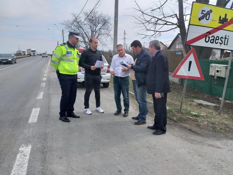 Pasarelă peste calea ferată de peste 9 milioane lei, la Găești
