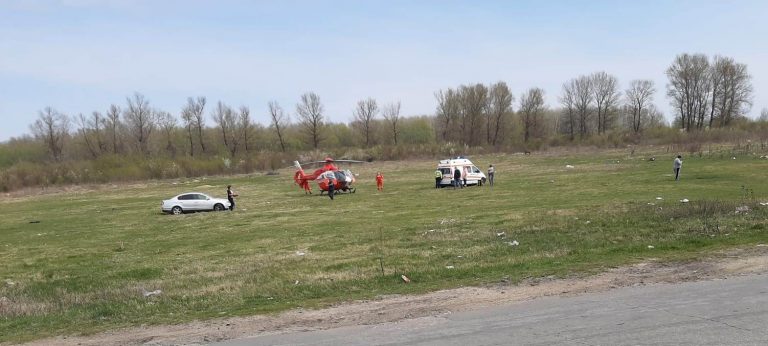 Un copil de 10 ani din Bilciurești s-a rănit grav cu o motosapă. A fost transportat cu elicopterul SMURD la un spital din București