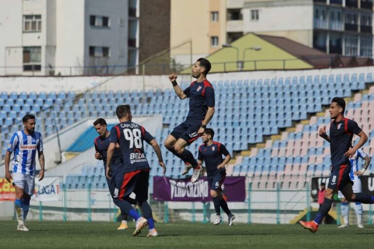 Chindia Târgoviște, de neoprit în play-out! Roș-albaștrii au învins Poli Iași și au ajuns la a treia victorie consecutivă