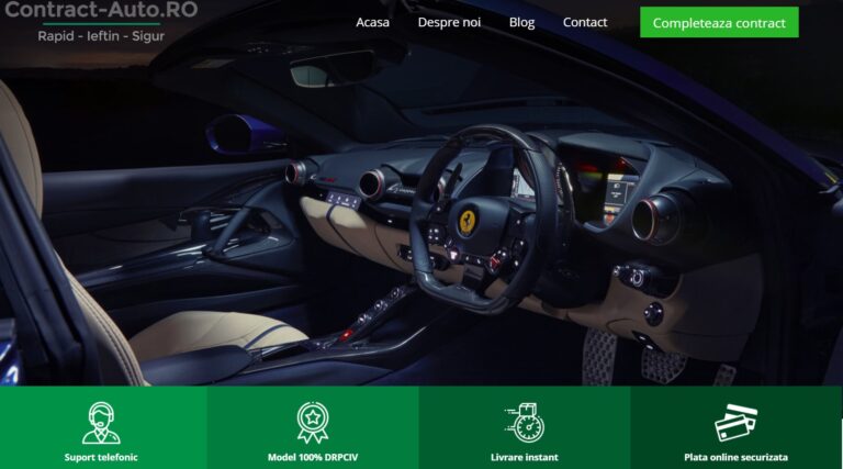 Platforma contract auto vine in ajutorul cumparatorilor de masini