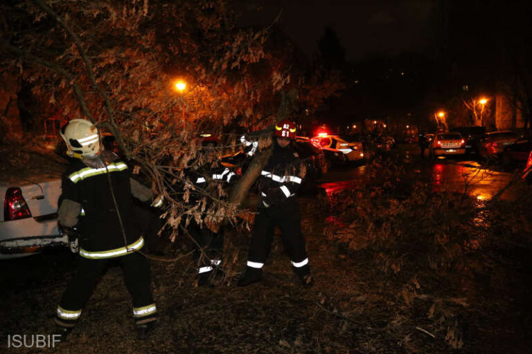 Vântul puternic a făcut ravagii în Dâmbovița, noaptea trecută! Peste 1700 de persoane au rămas în beznă