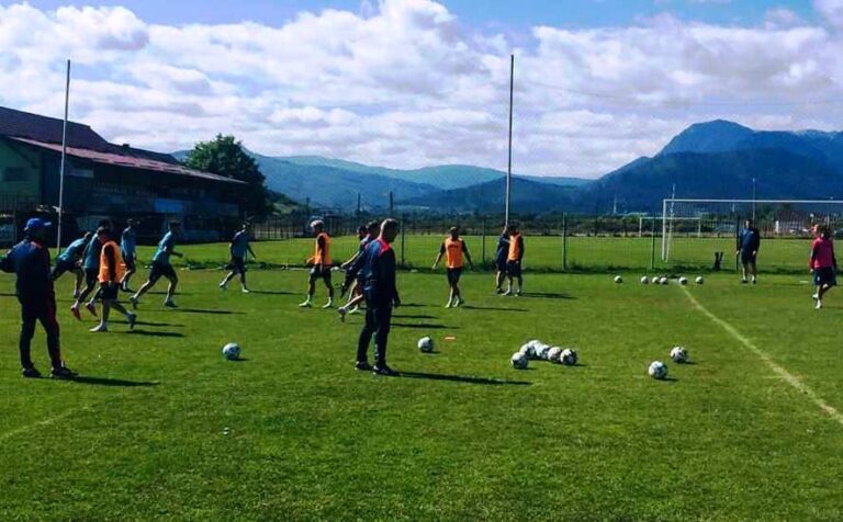 Chindia Târgoviște se află la final de cantonament montan! Mâine, amical cu FC Brașov