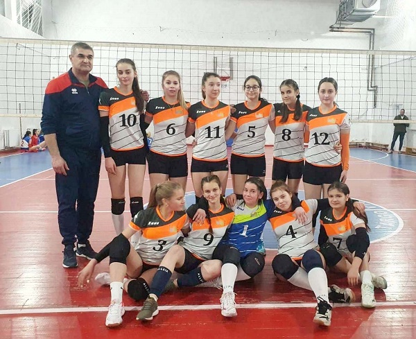 CSȘ Târgoviște s-a calificat la turneul final al Campionatului Național de volei pentru cadete