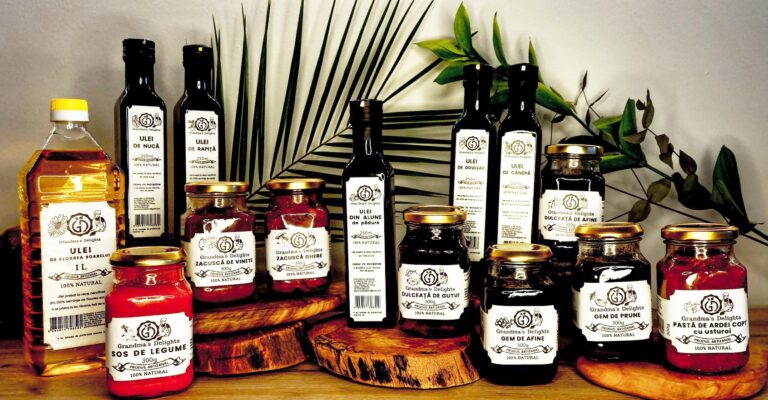Grandma’s Delights, gustul unic al produselor naturale tradiţionale. Fără conservanţi, fără coloranţi, fără aditivi