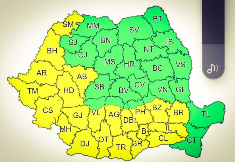 Zile de “foc” în Dâmbovița! Alertă meteo Cod galben de caniculă