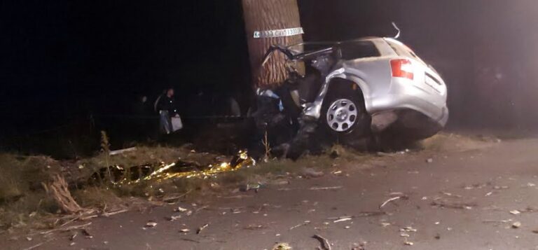 Un tânăr de 25 de ani a pierit într-un accident teribil! A murit pe loc după ce s-a oprit cu mașina într-un copac