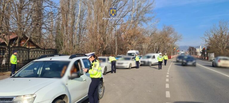 Dâmbovița: Acțiuni de prevenire în cadrul campaniei naționale de educație rutieră “Neatenția la volan”
