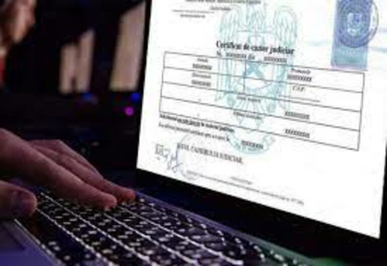 Începând din această săptămână, certificatul de cazier judiciar se poate obține și online