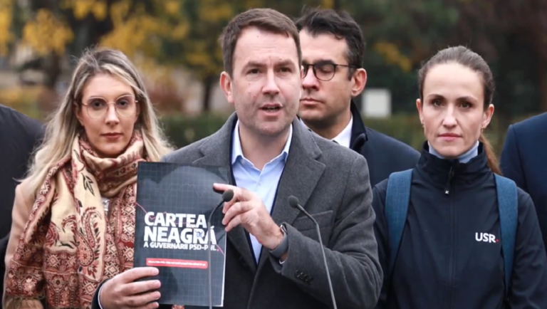 Cătălin Drulă, președinte USR: Este incredibil unde s-a ajuns cu acest PNL, partidul care atacă mediul privat și care crește taxe