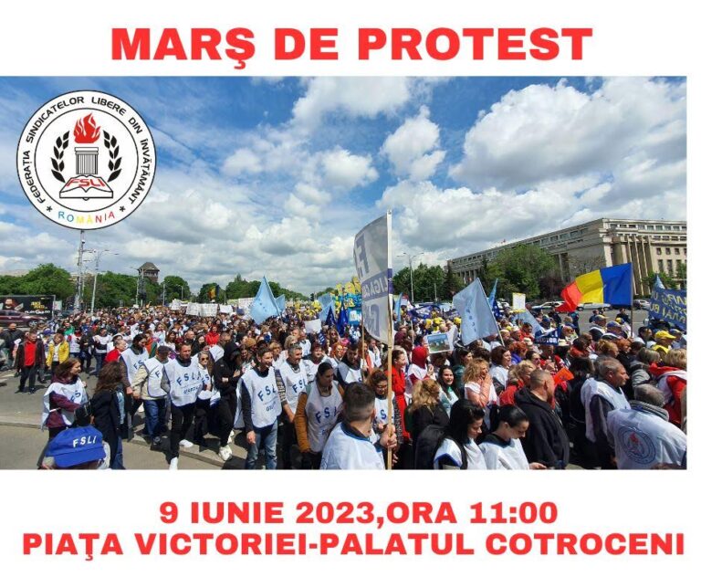 Vineri, 9 iunie, cadrele didactice, într-un miting uriaș la București. Fost judecător CCR: „Memorandumul Guvernului nu are nici o valoare. Profesorii nu mai pot fi păcăliți”