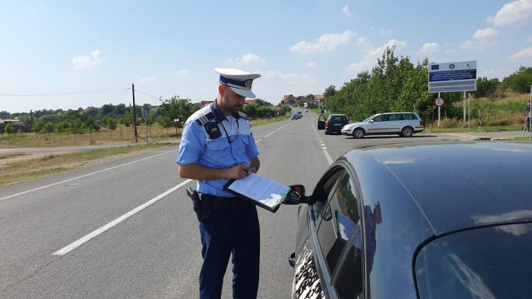 „Bilanț” cu aproape 9000 de amenzi și 1200 permise de conducere suspendate. În top de Rusalii: viteză, alcool și substanțe interzise