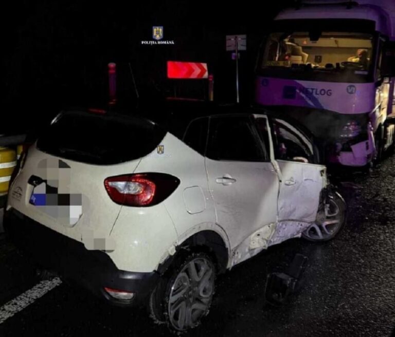 A fugit de polițiști și a sfârșit într-un TIR! Tentativă de furt încheiată tragic