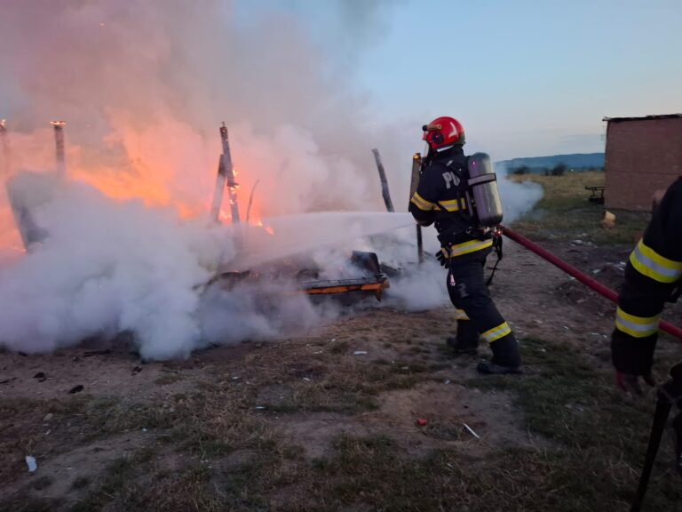 Aproape 400 de misiuni pentru pompierii dâmbovițeni în ultima săptămână