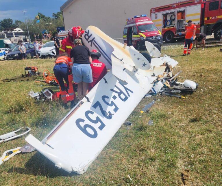 Tragedie aviatică. Avion prăbuşit în Hunedoara
