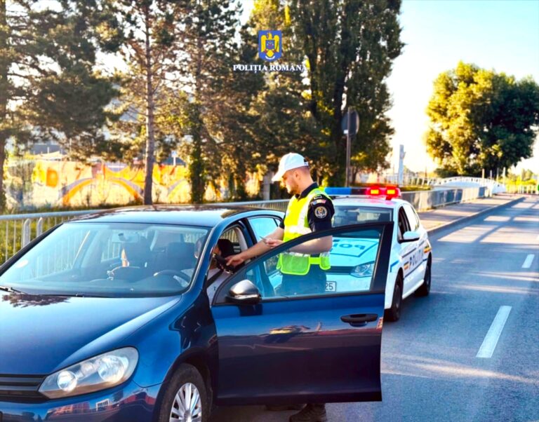 Abateri grave pe șoselele din Dâmbovița! Doi șoferi au fost prinși conducând mașini radiate