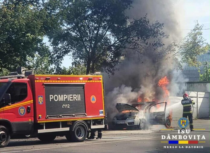 masina incendiu 2