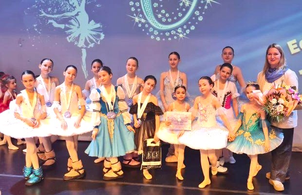 Au cucerit podiumul și juriul la nivel național! Performanță excepțională pentru balerinele dâmbovițene la Concursul „Lebăda de Cristal”