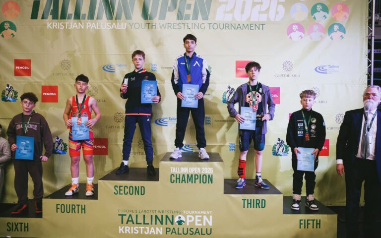 Curaj, ambiție și luptă până la capăt! Luptătorii de la CSȘ Târgoviște, pe podium la turneul internațional „Tallin Open”